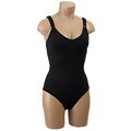 Calvin Klein Women's 1-piece V-neck Swimsuit