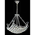 Chrome 4-light Crystal Chandelier