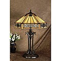 European Tiffany-style Table Lamp