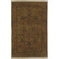 Hand-knotted Wool Rug (3'9 x 5'9)