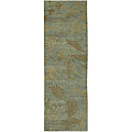 Hand-knotted Legacy New Zealand Wool Rug (2'6 x 10')