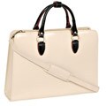 McKlein USA Park Ridge Women's Sand Color Leather Laptop Case
