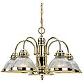 Mullica Hill 5-light Polished Brass Chandelier