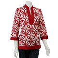 Jones New York Signature Women's Printed Tunic