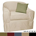 Piped Twill 2-piece Chair Slipcover