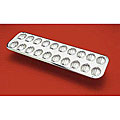 Paderno Long Tin 1 5/8-inch Madeleine Sheet