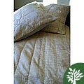 Cecille Hand-applique Silk Queen Bedding (India)