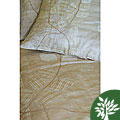 Cecille Hand-applique Silk Cushion Cover (India)