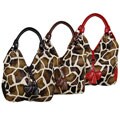 Je Veux Giraffe Print Handbag