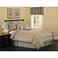Dodge Block 7-piece Jacquard Comforter Set
