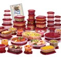 Superseal Cranberry 101-piece Food Saver Sets (Pack of 2)