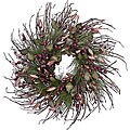 Berry Burgundy Pine Wreath