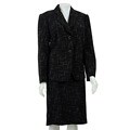 John Meyer Women's Plus Size 2-piece Skirt Suit