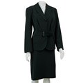 John Meyer Women's Plus Size 2-piece Skirt Suit