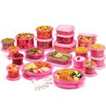 Superseal Pretty Pink 48-piece Food Saver Sets (Pack of 2)