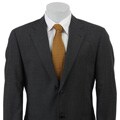Joseph Abboud Men's Charcoal 2-button Suit