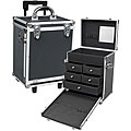 Pro Black 5-drawer Makeup Case