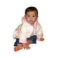 Pink Toile Reversible Baby Jacket