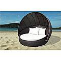 Circa All-weather Wicker Day Bed with Adjustable Sunshade
