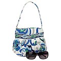 Vera Bradley Mediterranean White Hannah Bag