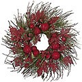 Red Glitter Wreath