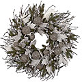 Silver Glitter Wreath