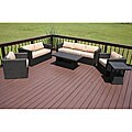 Faroe 6-piece All-weather Wicker Patio Furniture Set