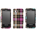 Samsung Eternity A867 Plaid Design Protector Case