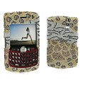 Blackberry 8330 8300 Curve Rhinestone Safari Case