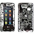 LG Versa VX 9600 Black Skull Protector Case