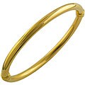 Goldkist 18k Gold over Silver 5-mm Polished Bangle