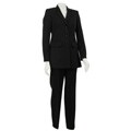 Anne Klein Women's Longer Jacket Pant Suit