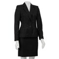 Anne Klein Women's Glen Plaid Skirt Suit