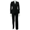 Anne Klein Women's Onyx 2-button Pant Suit