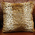 Cheetah Faux Fur Pillows (Set of 2)