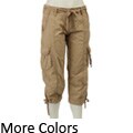 Calvin Klein Women's Performance Capri Cargo Pants