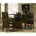Contemporary Mission 5-piece Counter-height Dining Set