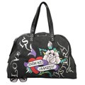Ed Hardy Large Canvas Weekend Tote