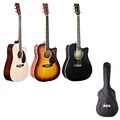 Electa Acoustic Electric Guitar with Padded Bag
