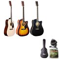 Electa Acoustic Electric Guitar and Tuner Pack