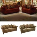 Chianti Fabric Sofa and Love Seat Set