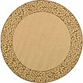 Patio Indoor/ Outdoor Rug (6'7 Round)