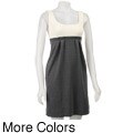Necessary Objects Junior's Solid Ponte Dress