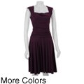 Necessary Objects Junior's Banded Waist Dress