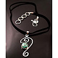 Sterling Silver 'Bella' Turquoise Limited Edition Necklace (USA)