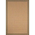 Terrace Pinstripe Moss Rug (4'9 x 7'4)