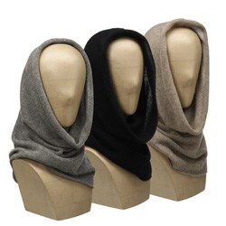 Portolano Women's Cashmere Hoodscarf
