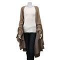 Portolano Cashmere Women's 2-ply Ruffle Shawl