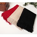Portolano Fringed Cashmere Throw Blanket