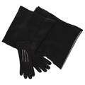 Portolano Women's Cashmere Rhinestone Glove and Scarf Set